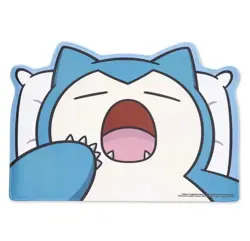 New Pokemon Center Exclusive Yawning Snorlax on Pillow Die-Cut Playmat Play Mat - Image 5