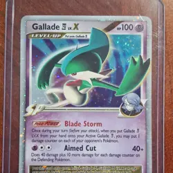 Hitmonchan Winner Best#107 & Gallade LV.X #106/111 Holo Pokemon Cards - Image 4
