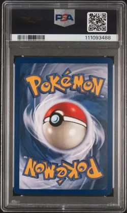 1999 POKEMON FOSSIL #5 GENGAR-HOLO PSA 8 - Image 2