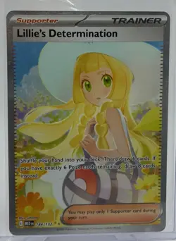 Pokemon TCG - Lillie’s Determination - 184/132 - ME01: Mega Evolutions SIR - Image 1