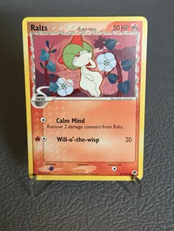 Ralts DELTA SPECIES 61/101 EX Dragon Frontiers Pokemon TCG 2006 NM/VLP - Image 1