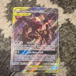 Pokemon Umbreon & Darkrai GX TAG TEAM Holo Promo SM241 SM Basic 270HP - Image 1