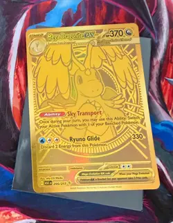 Mega Dragonite Ex 295/217 GOLD HYPER RARE - Pokemon Ascended Heroes - Image 1