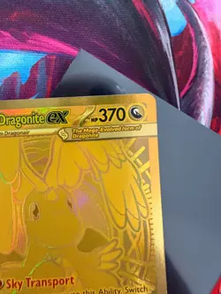 Mega Dragonite Ex 295/217 GOLD HYPER RARE - Pokemon Ascended Heroes - Image 4