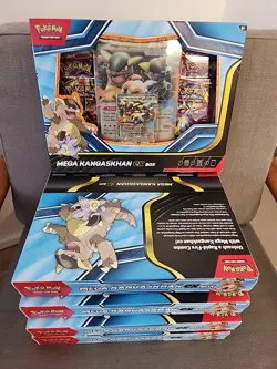 5x Pokemon TCG Mega Kangaskhan ex Box Sealed - New Sealed LOT - Image 2