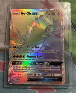 Pokemon TCG HO-OH GX Sun & Moon Sm80 Promo ultra rare - Image 1