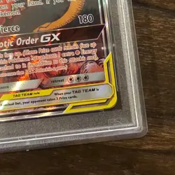 Pokemon Naganadel & Guzzlord GX Cosmic Eclipse 224/236 Ultra Rare Holo PSA 10 - Image 5