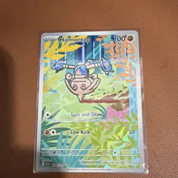 Pokemon Hitmontop 240/217 ASCn Holo Full Art Basic HP 100 Attack 50 Pokemon TCG - Image 1