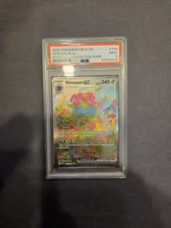 Pokemon TCG Venusaur EX 198/165 Scarlet & Violet 151 SIR PSA 9 English - Image 1