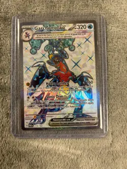 2023 TCG Pokemon #219 Garchomp ex 219/182 Holo Ultra Rare Paradox Rift - Image 1