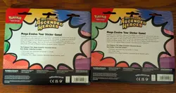 Pokemon TCG Ascended Heroes Bundle ETB Tins Tech Sticker New Factory Sealed * - Image 3