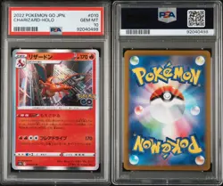 2022 Pokemon GO Japanese Charizard 010/071 Holo Rare PSA GEM MT 10 - Image 5