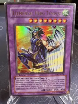 Yugioh! EEN-EN034 Elemental Hero Tempest 1st Edition MP - Image 1