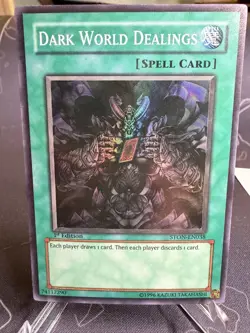 Yugioh - Dark World Dealings - STON-EN038 - Super Rare - 1st Edition NM - Image 1