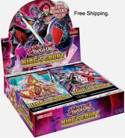 Yugioh King’s Court Booster Box 1st Edition Factory Sealed New*** - Image 1