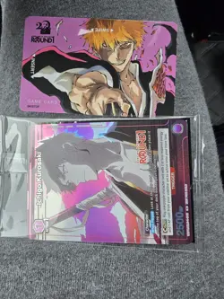 Union Arena Round 1 Ichigo Kurosaki BLC-1-040 - Promo - w/ Game Card - Image 1