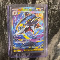 Mega Sharpedo ex 127/094 Me02: Phantasmal Flames SIR NM Pokemon - Image 1