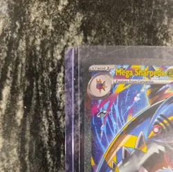 Mega Sharpedo ex 127/094 Me02: Phantasmal Flames SIR NM Pokemon - Image 3