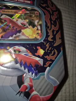 Pokemon TCG Paldea Partners Tin Set x3 Meowscarada Skeledirge Quaquaval Sealed - Image 3
