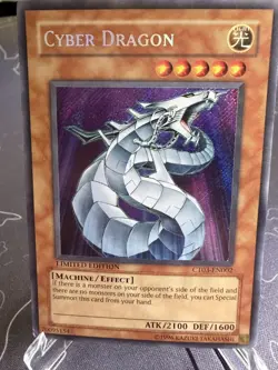 Cyber Dragon CT03-EN002 Secret Rare Limited Edition MP Yugioh - Image 1