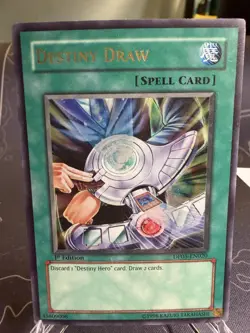 Yugioh Destiny Draw DP05-EN020 Ultra Rare 1st Edition VLP - Image 1
