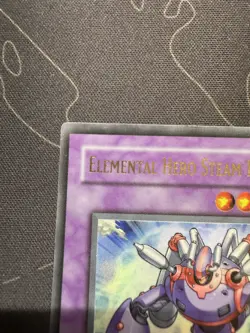 YuGiOh Elemental Hero Steam Healer Ultra Rare DP1-EN013 1st Edition MP - Image 2
