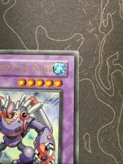 YuGiOh Elemental Hero Steam Healer Ultra Rare DP1-EN013 1st Edition MP - Image 3