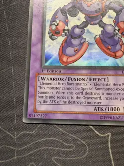 YuGiOh Elemental Hero Steam Healer Ultra Rare DP1-EN013 1st Edition MP - Image 4