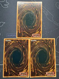 Yugioh Cyberdark Horn Edge Keel CDIP-EN001 002 003 1st Edition Super Rare LP/MP - Image 5