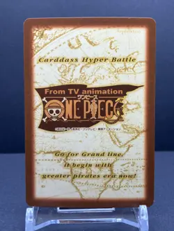 Roronoa Zoro Holo ONE PIECE Carddass Hyper Battle 2000 Bandai Japanese C38 [AM] - Image 4