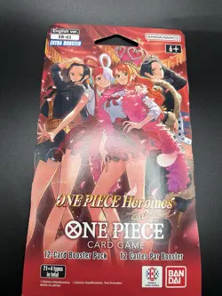 One Piece CCG Factory Sealed EB-03 Sleeved Booster Pack Lot Of 35 In Hand - Image 2