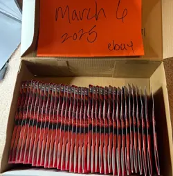 One Piece CCG Factory Sealed EB-03 Sleeved Booster Pack Lot Of 35 In Hand - Image 4