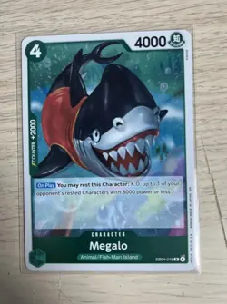 Megalo EB04-018 R - The Azure Sea's Seven ENGLISH OP14 One Piece - Image 1