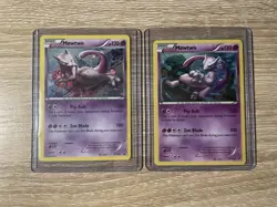 Pokemon TCG Mewtwo XY100 & XY101 Black Star Promo Cards English - Image 1