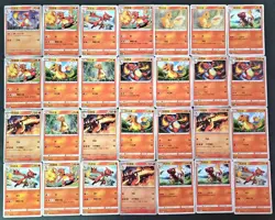Lot 28 All Charizard Charmeleon Holo Pokemon TCG Chinese Card pikachu JL89 - Image 1