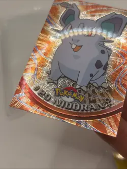 Pokemon #29 Nidoran Card Foil Topps Chrome 2000 TV Animation Series 1 - Image 2