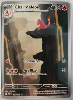 PSA 10 GEM MINT Charmeleon 169/165 Illustration Rare 151 2023 Pokemon Card - Image 3