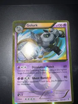 Pokemon TCG Golurk Boundaries Crossed Holo Card 150/149 Secret Rare - Image 1