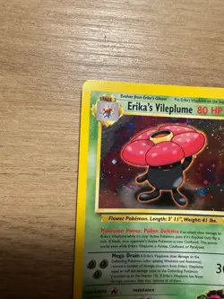 Pokemon Card | Erika's Vileplume Holo 5/132 Gym Heroes | Vintage WOTC Rare TCG - Image 3