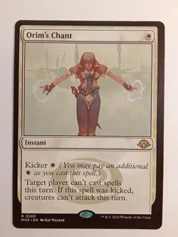 Orim's Chant 265 Modern Horizons 3 MTG - Image 1