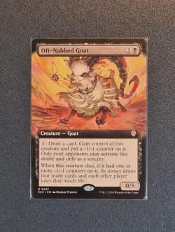 MTG Oft-Nabbed Goat - Extended - Lorwyn Eclipsed Commander - ECC - NM+ - Image 1