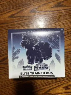 Pokemon Sword & Shield Silver Tempest Elite Trainer Box Sealed - Image 1