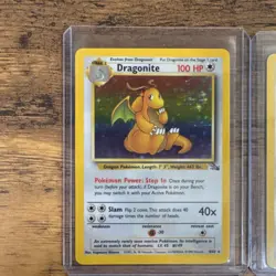 Pokemon Dragonite 4 Card Lot Fossil Holo Legendary Expedition VS LP/LP-/NM - Image 2