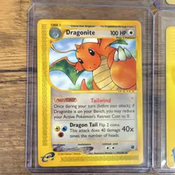 Pokemon Dragonite 4 Card Lot Fossil Holo Legendary Expedition VS LP/LP-/NM - Image 4