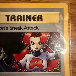 Rocket's Sneak Attack ⭐ 16/82 Holo Rare Team Rocket 2000 Pokemon TCG NM/LP - Image 4