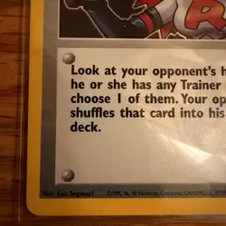 Rocket's Sneak Attack ⭐ 16/82 Holo Rare Team Rocket 2000 Pokemon TCG NM/LP - Image 5