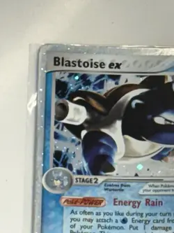 Pokemon TCG Blastoise ex 104/112 Fire Red and Leaf Green Holo Silver Border - Image 2