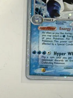 Pokemon TCG Blastoise ex 104/112 Fire Red and Leaf Green Holo Silver Border - Image 5