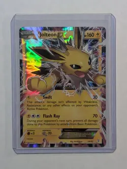 Pokemon TCG Jolteon EX Generations 28/83 Holo - Image 1