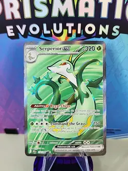 Pokemon TCG - Serperior Ex - Black Bolt - Scarlet & Violet - 156/086 - Full Art - Image 1
